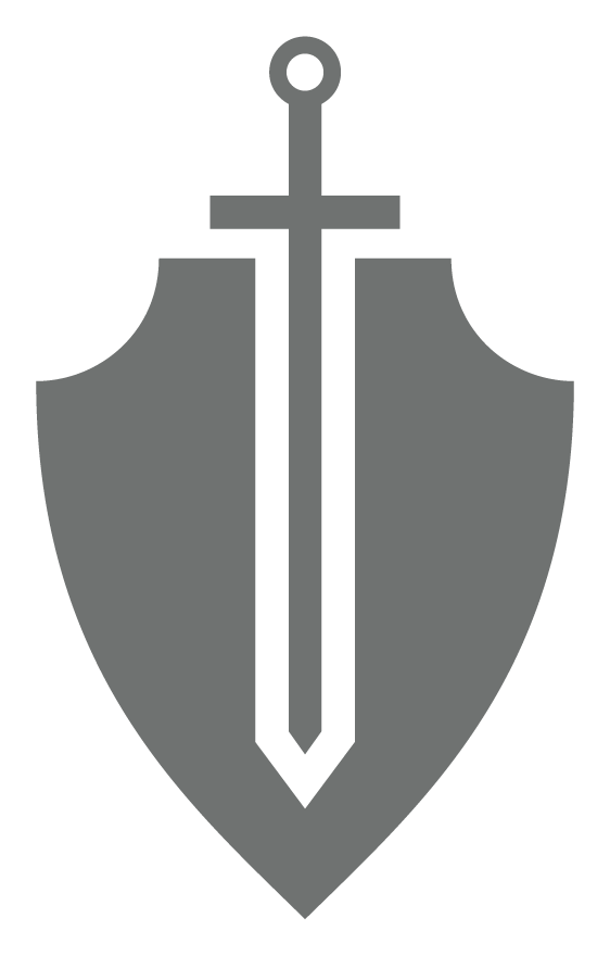 Mithril logo, monochrome version, on a transparent background