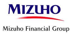 Mizuho Logo, Variante horizontal, auf transparentem Hintergrund