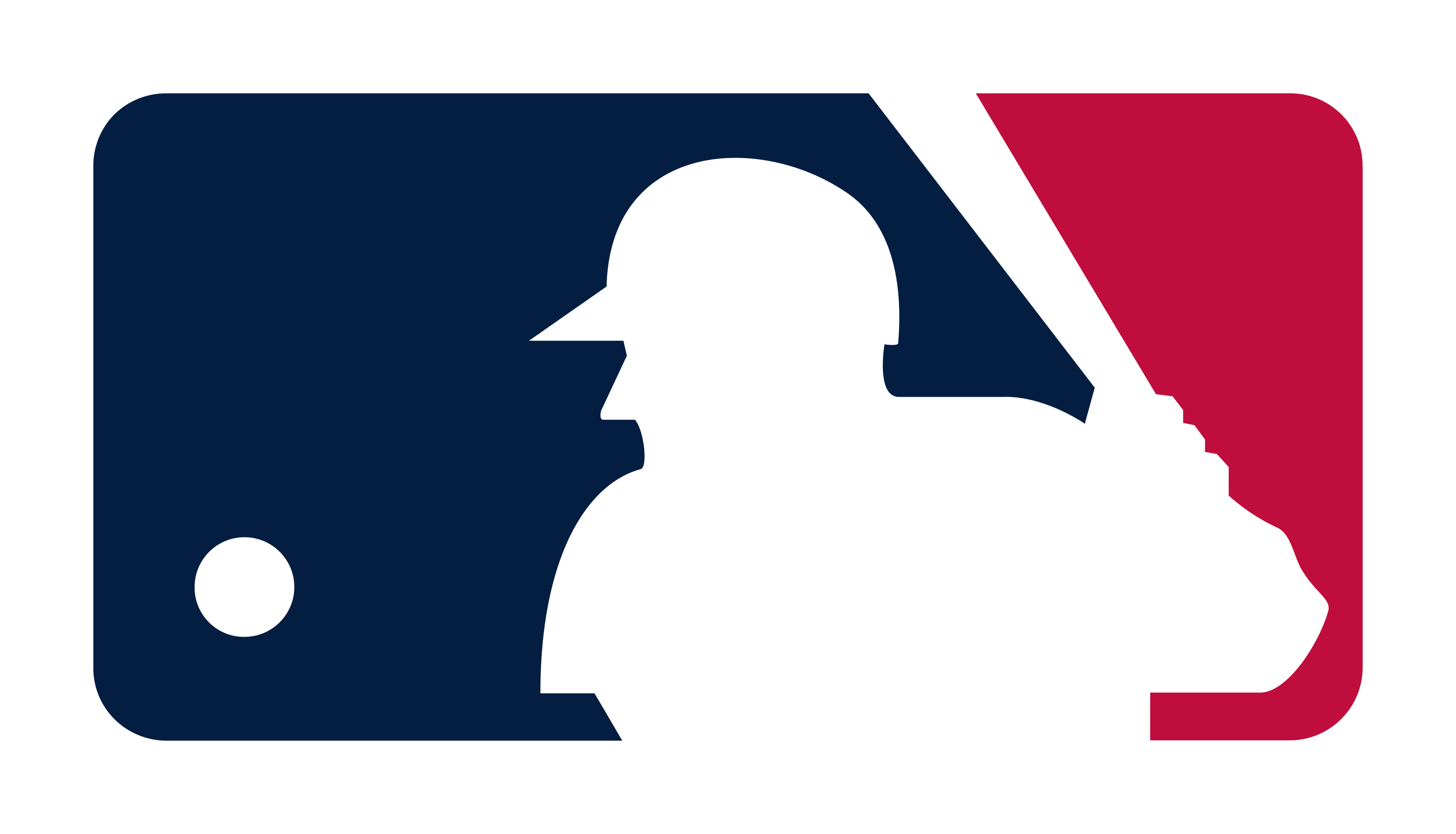 MLB logo on a transparent background