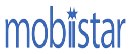 Mobistar logo, wordmark version, on a transparent background