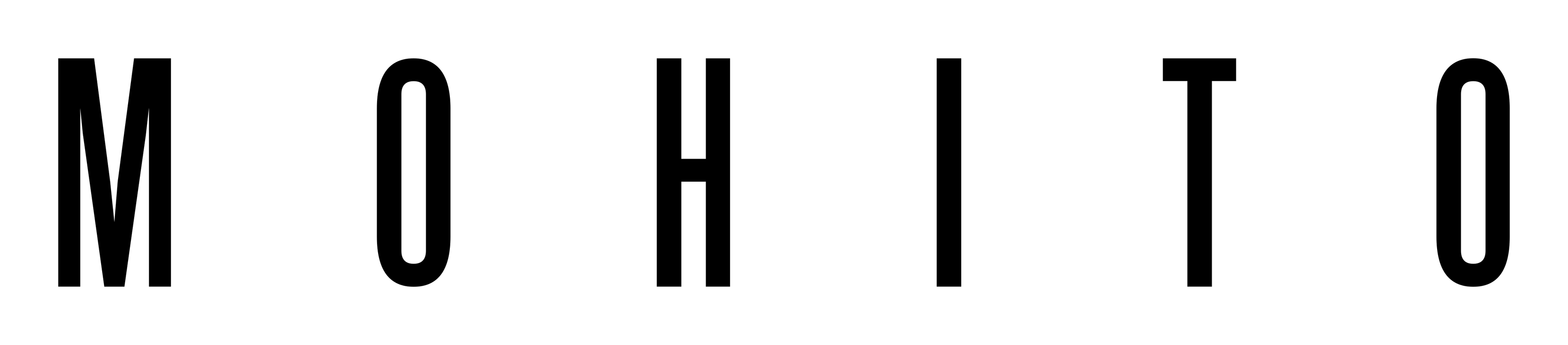 Mohito logo on a transparent background