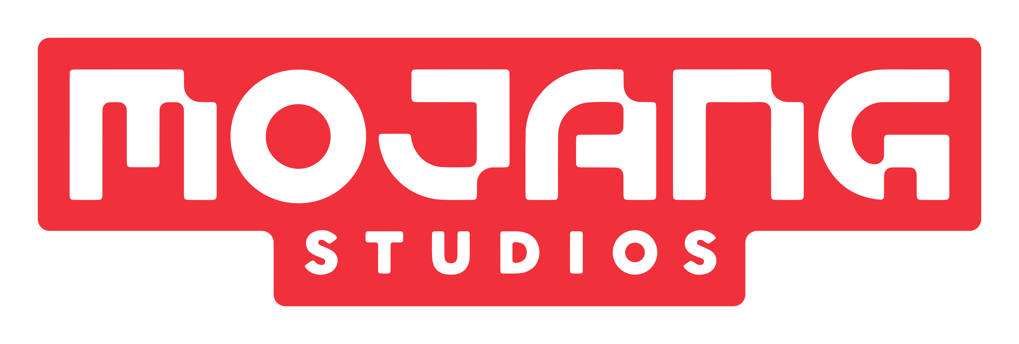 Mojang logo on a transparent background