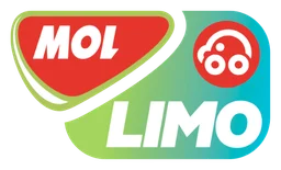 Mol logo, horizontal version, on a transparent background