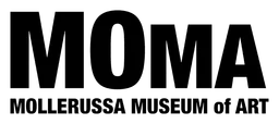 Logo Moma, version noir, sur fond transparent