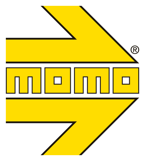 Momo logo, icon version, on a transparent background