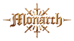 Monarch logo, horizontal version, on a transparent background