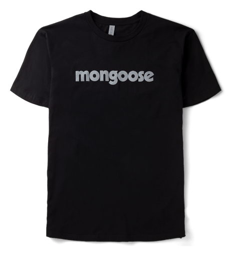 Mongoose logo, black icon version, on a transparent background