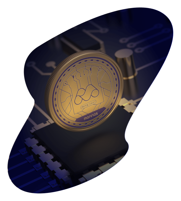 Monnos logo, icon version, on a transparent background