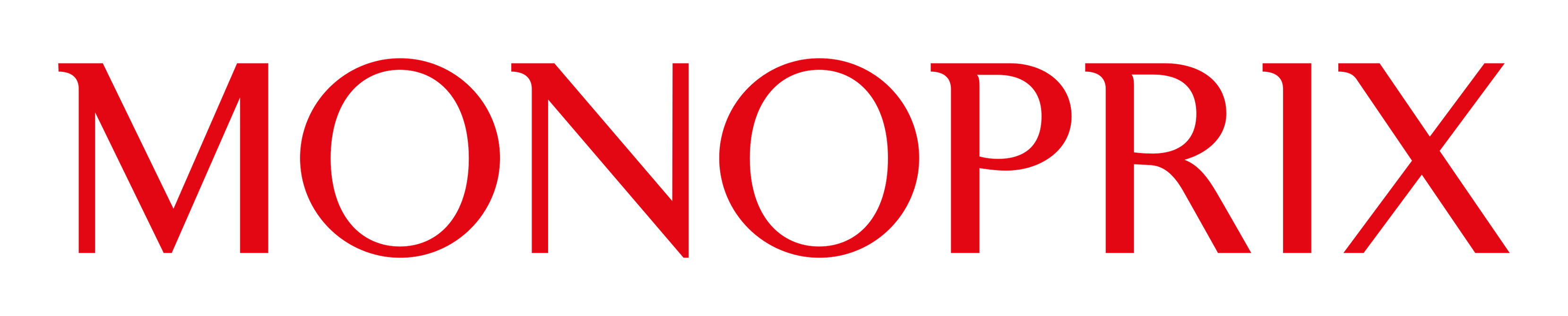 Monoprix logo on a transparent background