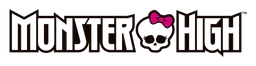 Monster High logo, black wordmark version, on a transparent background