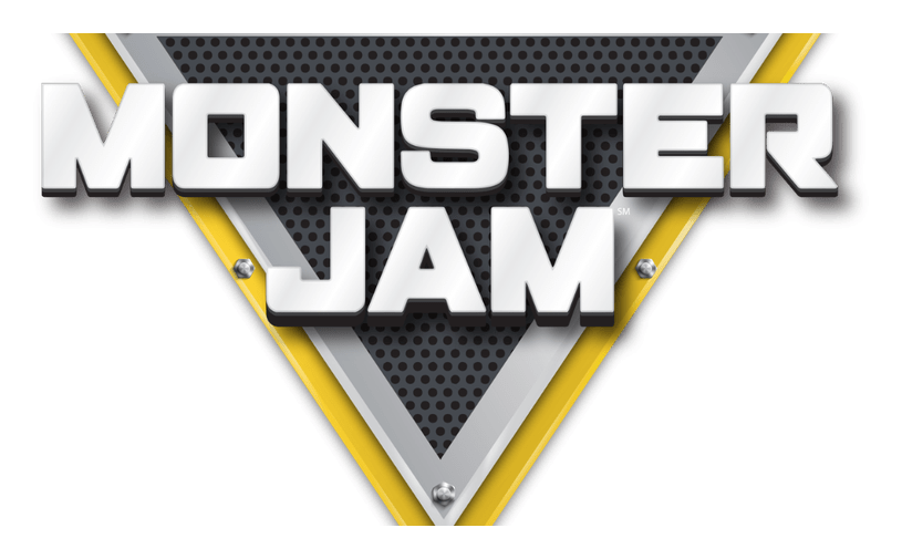 Monster Jam logo on a transparent background