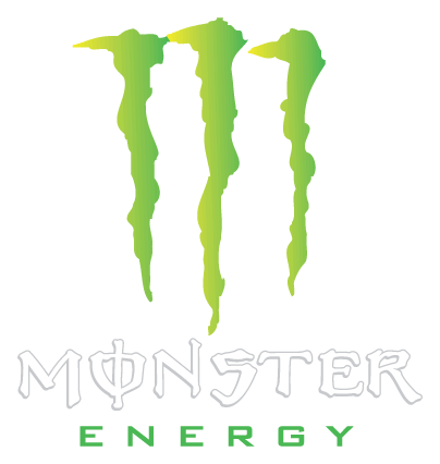 Monster logo, icon version, on a transparent background