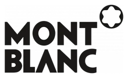 Montblanc logo, black version, on a transparent background