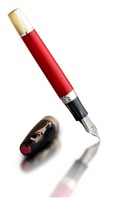 Montegrappa Logo, Variante horizontal, auf transparentem Hintergrund