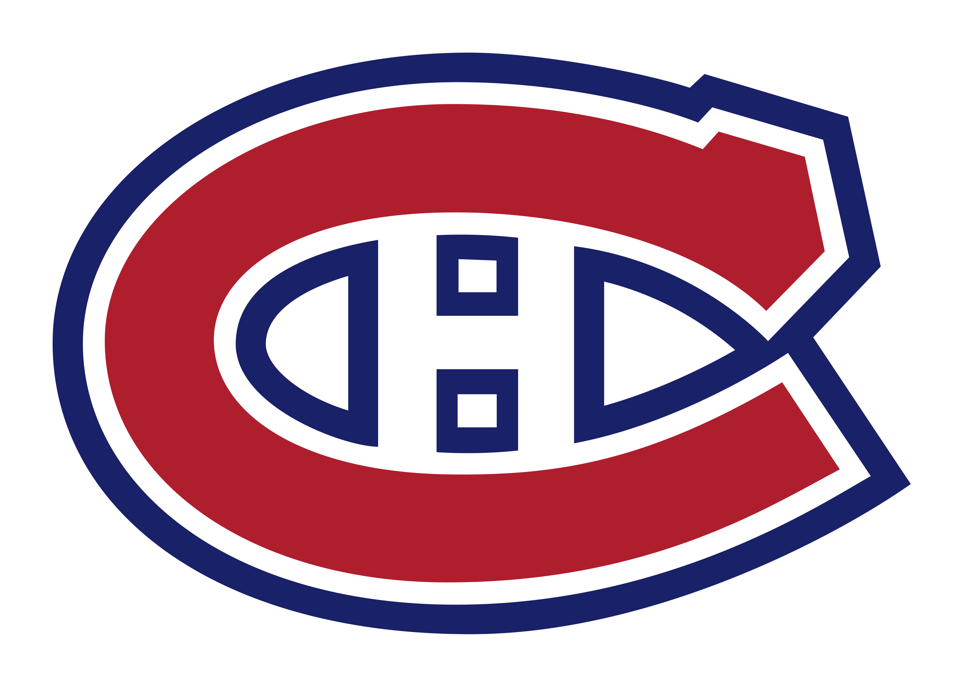 Montreal Canadiens logo on a transparent background