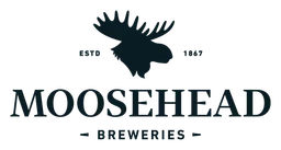 Moosehead logo, black version, on a transparent background