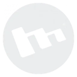 Mophie logo, white icon version, on a transparent background