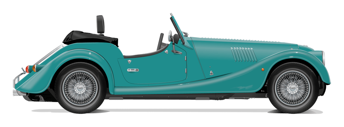 Morgan Motor Company logo on a transparent background