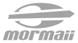 Mormaii logo, monochrome version, on a transparent background
