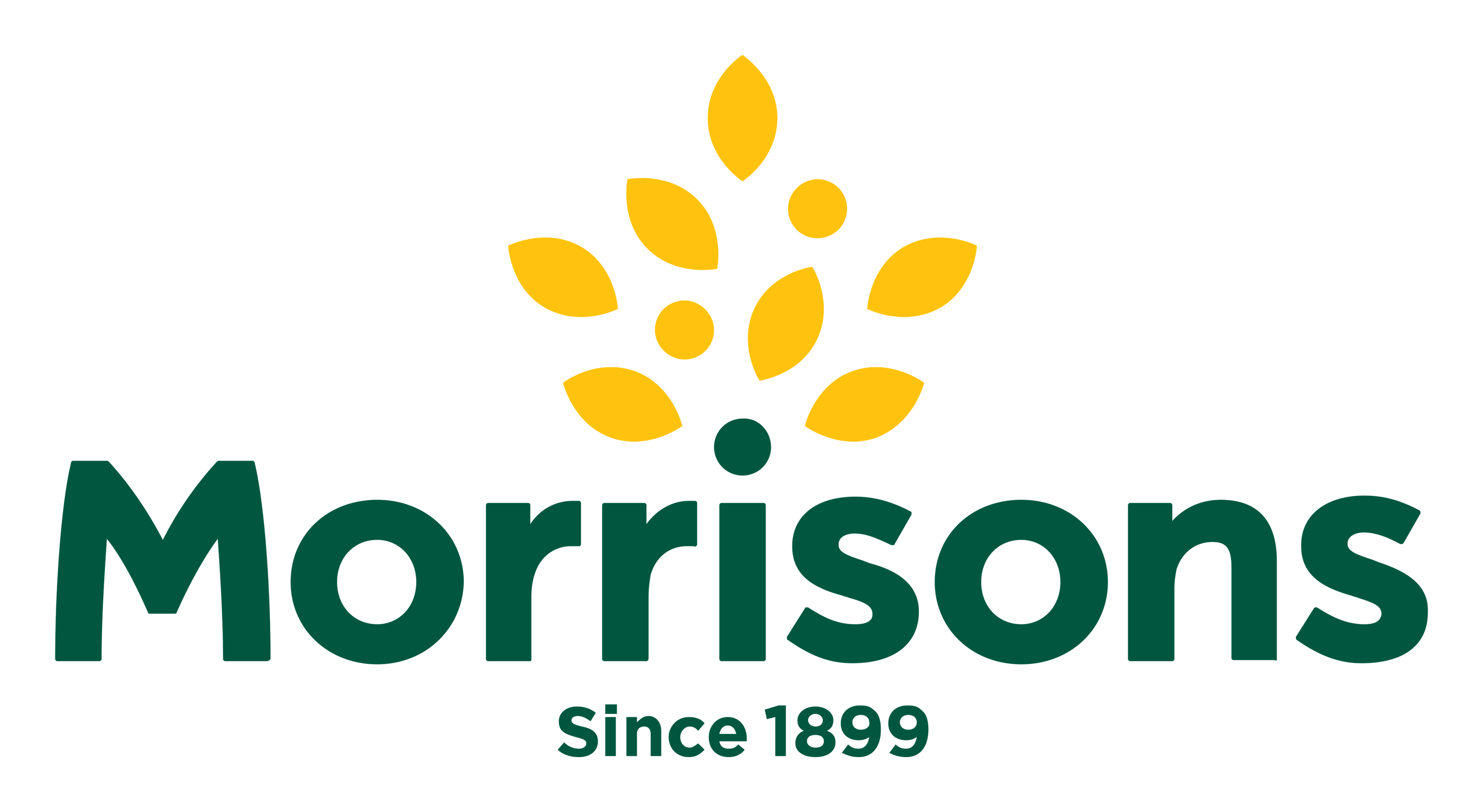 Morrisons logo on a transparent background