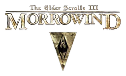 Morrowind logo, horizontal version, on a transparent background