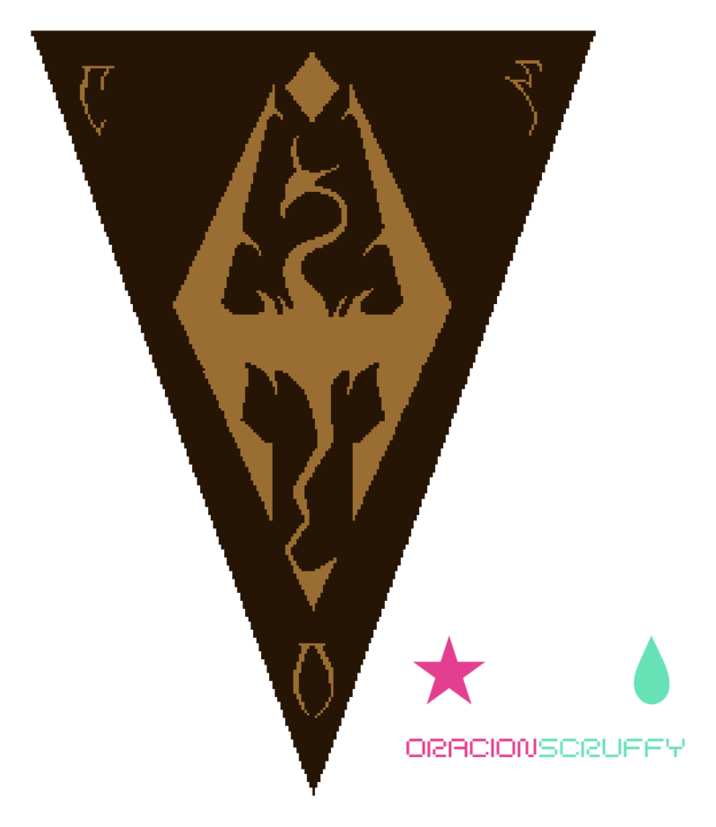 Morrowind logo on a transparent background