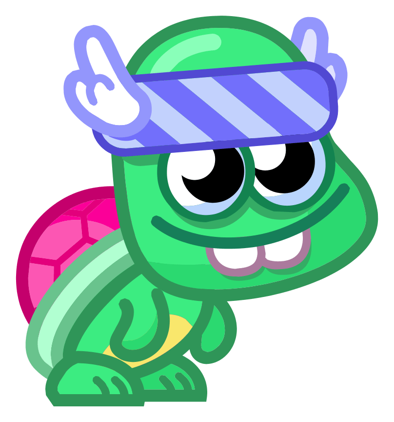 Moshi Monsters logo, icon version, on a transparent background