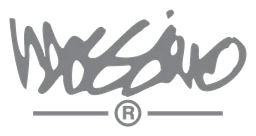 Logo de Mossimo, versión monocromo, sobre fondo transparente