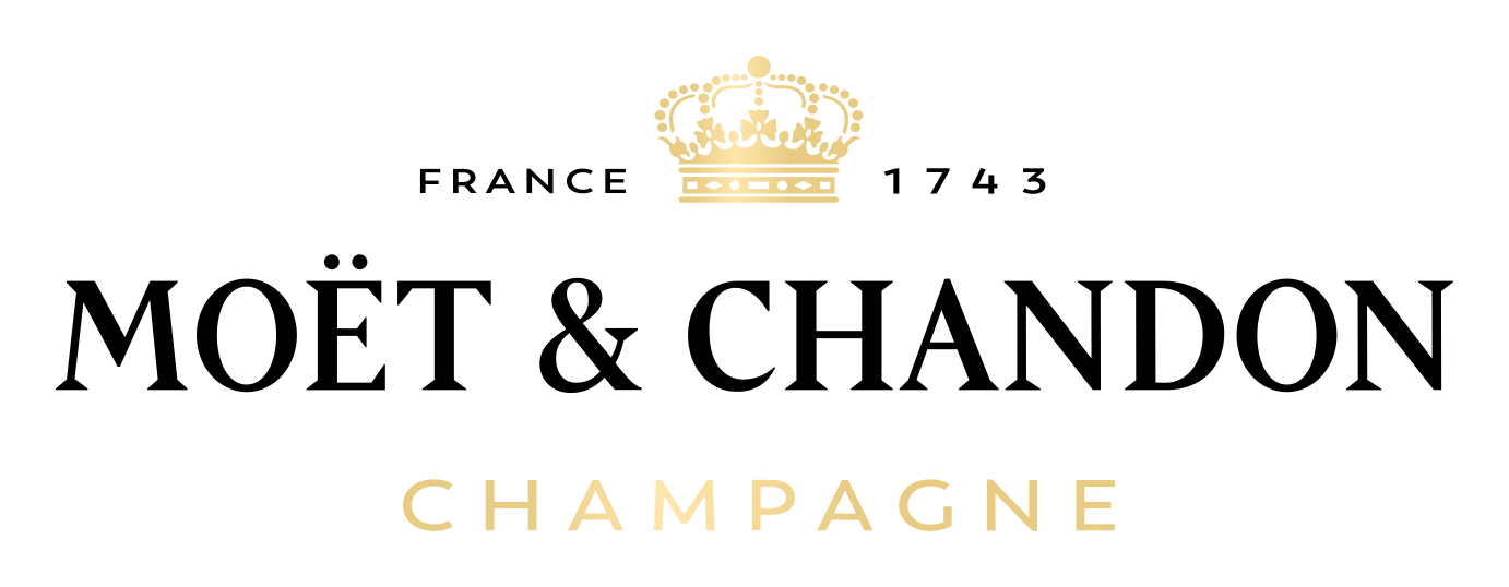 Mot and Chandon logo on a transparent background