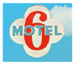 Motel 6 logo, icon version, on a transparent background