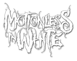 Motionless in White logo, monochrome version, on a transparent background