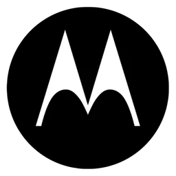 Motorola のロゴ、ブラック アイコンバージョン（背景透過）