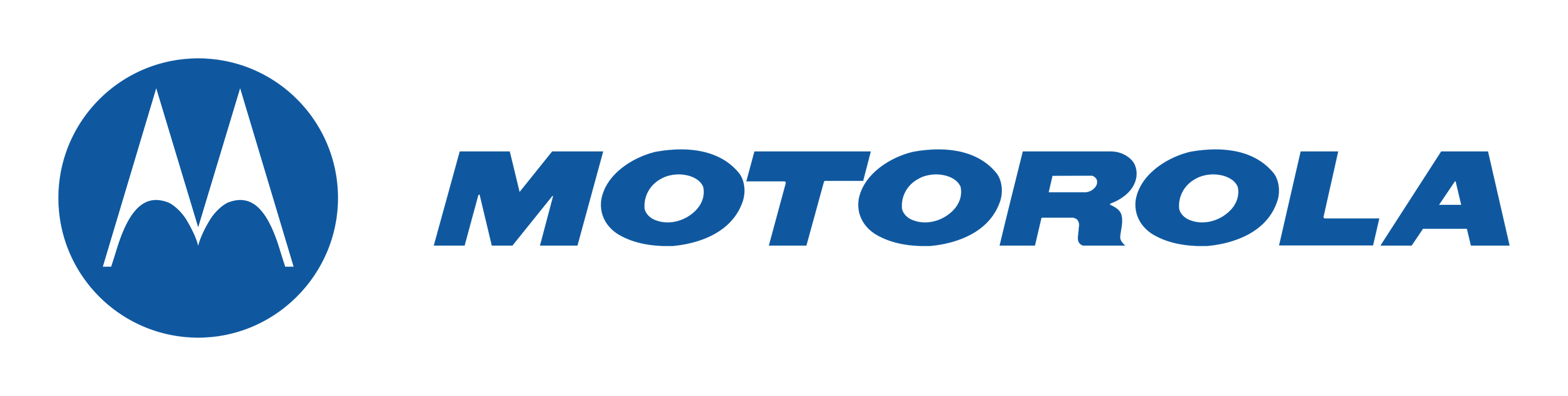 Motorola のロゴ（背景透過）