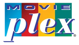Movieplex logo, horizontal version, on a transparent background
