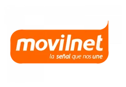 Movilnet logo, horizontal version, on a transparent background