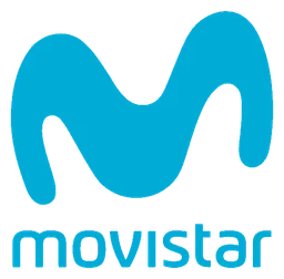 Movistar logo, icon version, on a transparent background