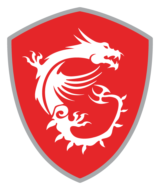 Msi Logo, Variante Icon, auf transparentem Hintergrund
