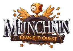 Logo da Munchkin, versão horizontal, em fundo transparente