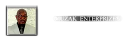 Muzak logo, monochrome wordmark version, on a transparent background