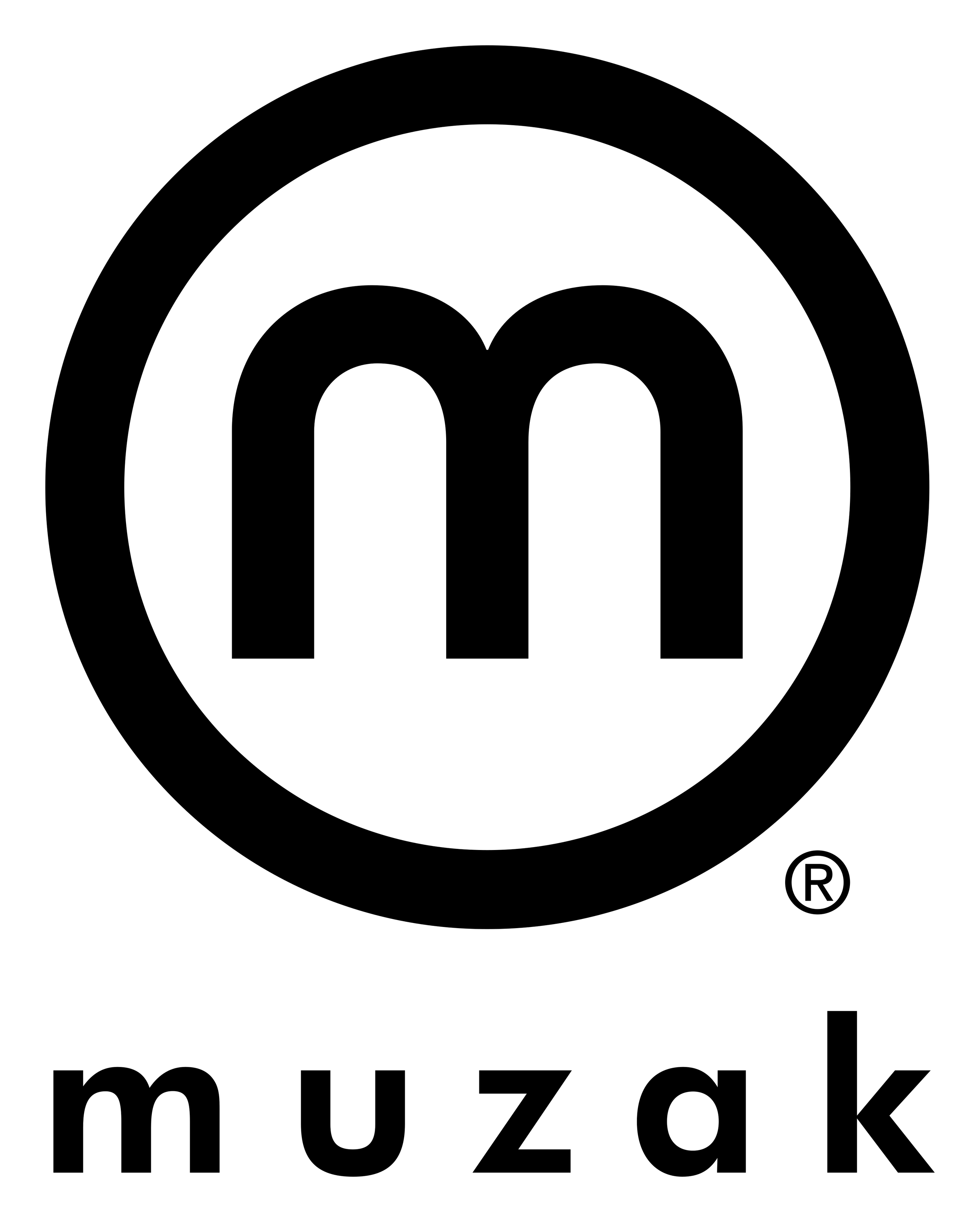 Muzak logo on a transparent background