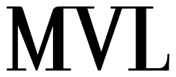 MVL logo, black wordmark version, on a transparent background