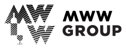 MWW logo, black wordmark version, on a transparent background