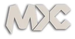 MXC logo, monochrome version, on a transparent background
