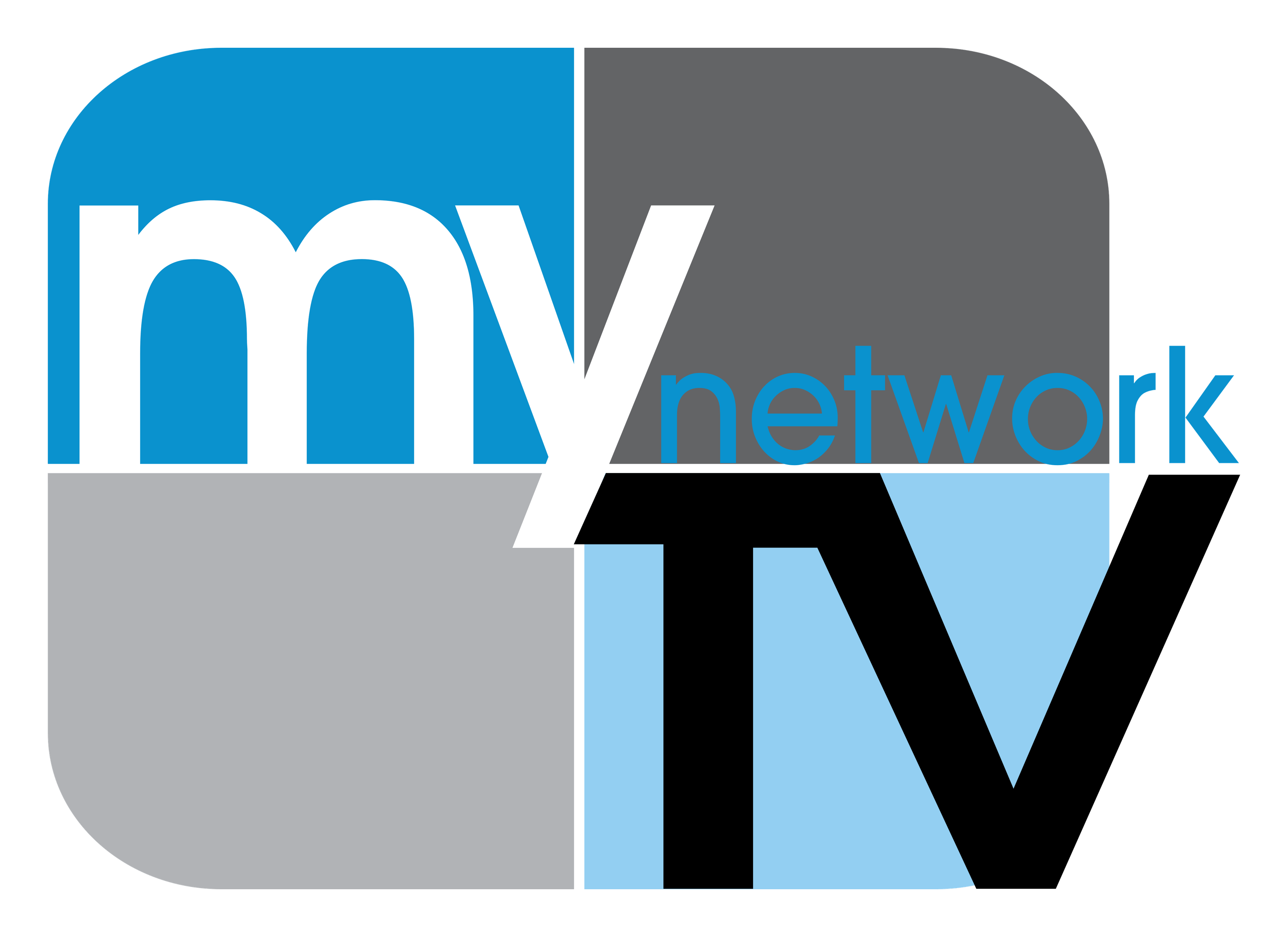 Mynetworktv logo on a transparent background