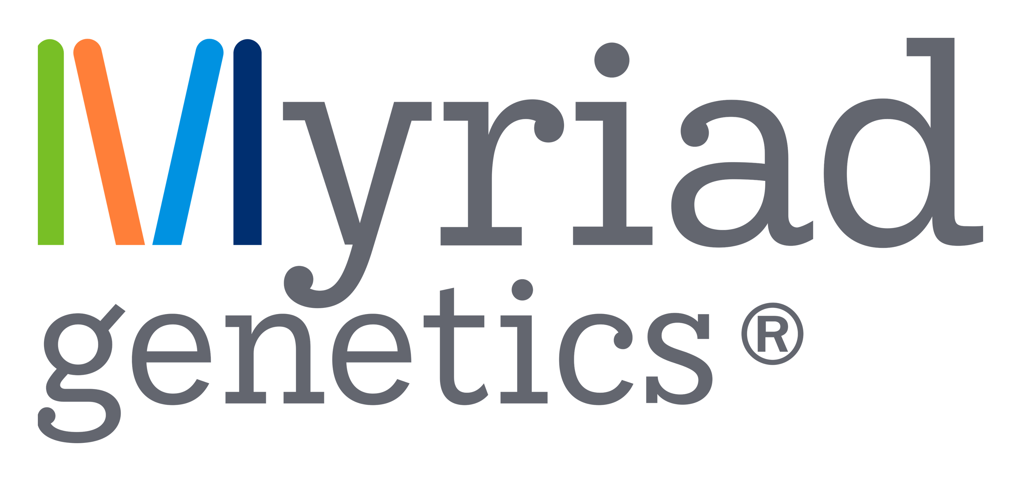 Myriad logo on a transparent background