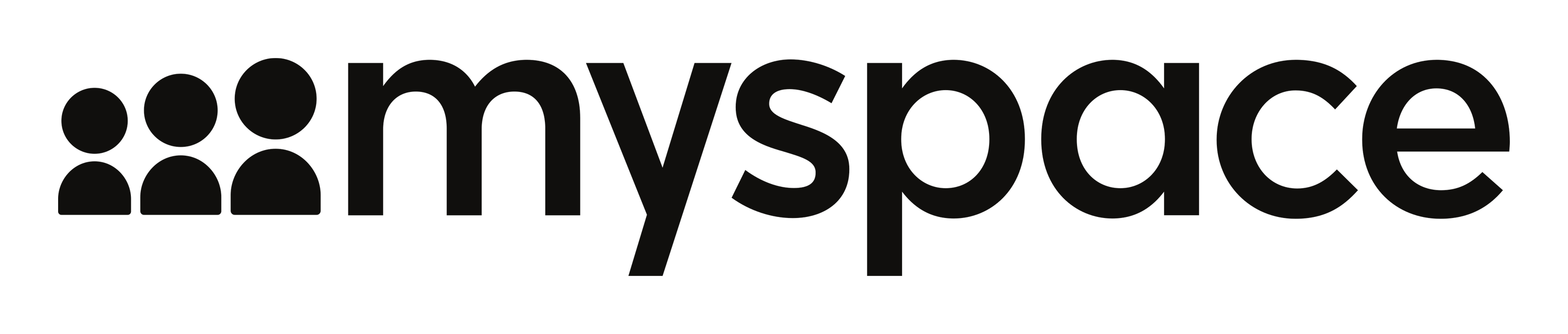 Myspace logo on a transparent background