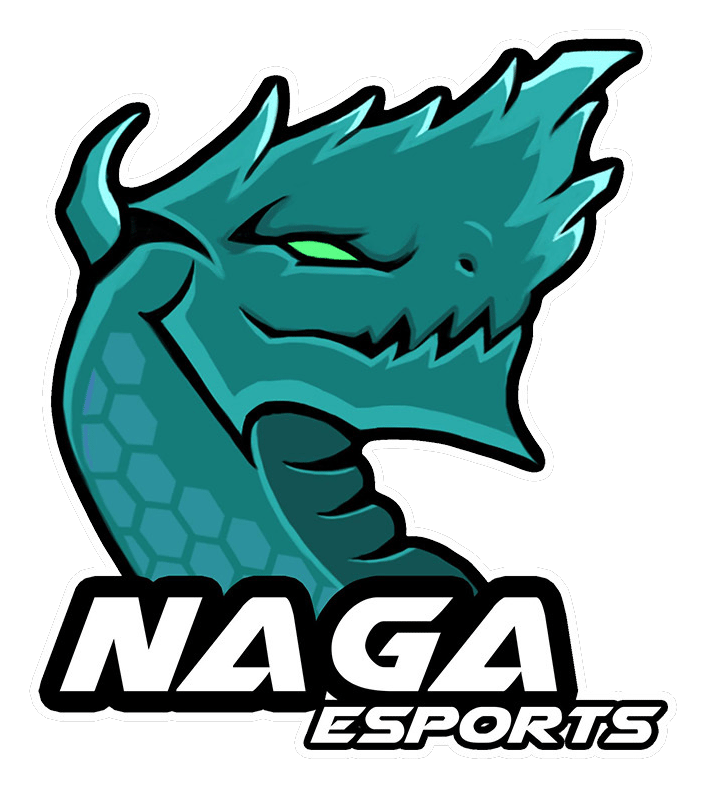 Naga logo, icon version, on a transparent background