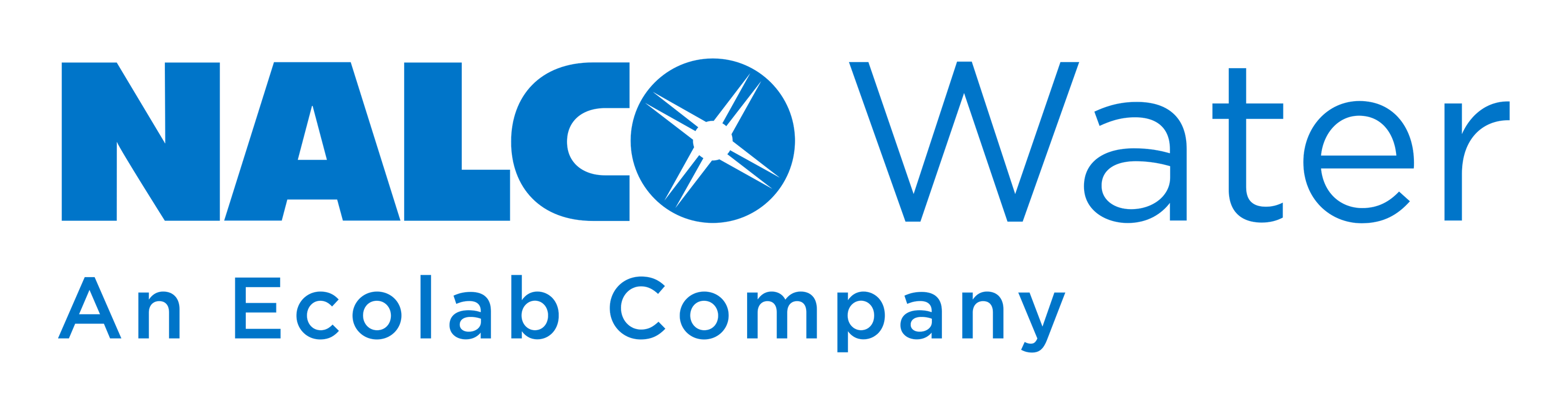 Nalco logo on a transparent background