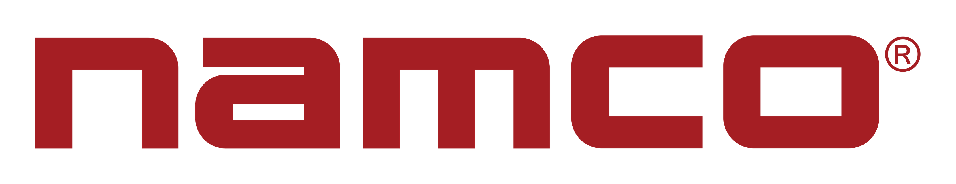 Namco logo on a transparent background