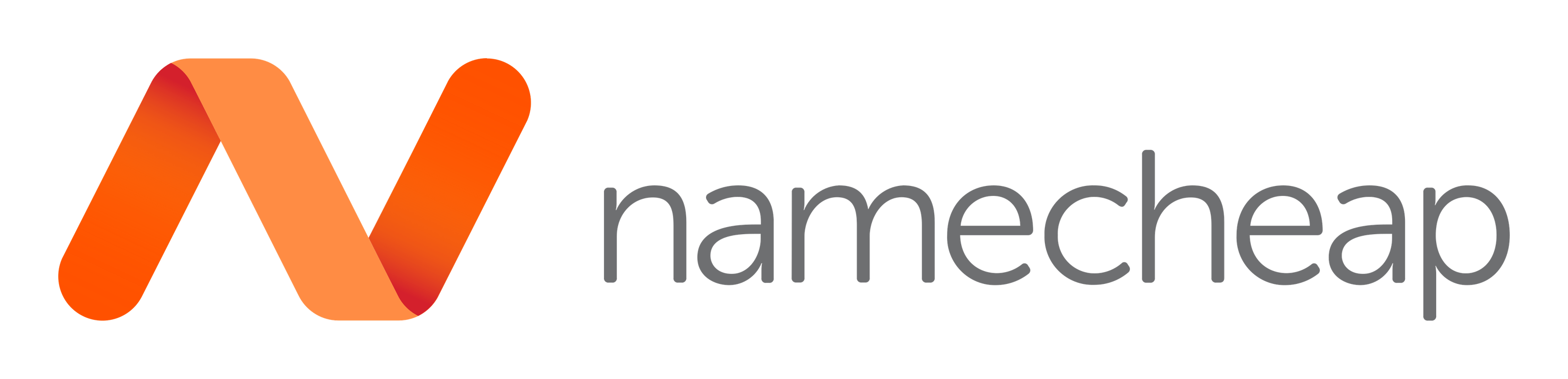 Namecheap logo on a transparent background